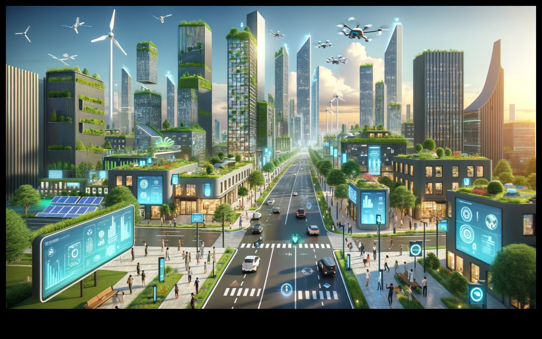 Armonie peisaj urban: Mișcarea sincronizată a transportului public în spațiile urbane