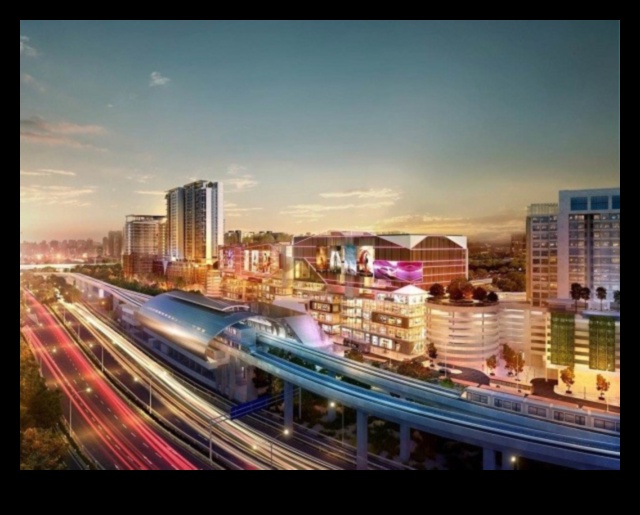 Armonie peisaj urban: Mișcarea sincronizată a transportului public în spațiile urbane