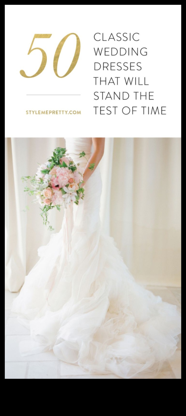 Uimitor de-a lungul timpului: pictograme atemporale pentru rochii de mireasă