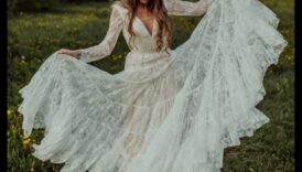 Boho Beauty Soaptele naturii in farmecul rochiei de mama 2 Frumusețe Boho: șoaptele naturii în farmecul rochiei de mireasă