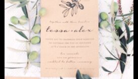 Invitații de nuntă artistice Nereusita Whispers fiecare vor fagadui oaspeții tăi să leșine 3 Chic Whispers: Invitații de nuntă artistice